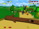 скриншот к мини игре Скриншот к мини игре Страусиные бега